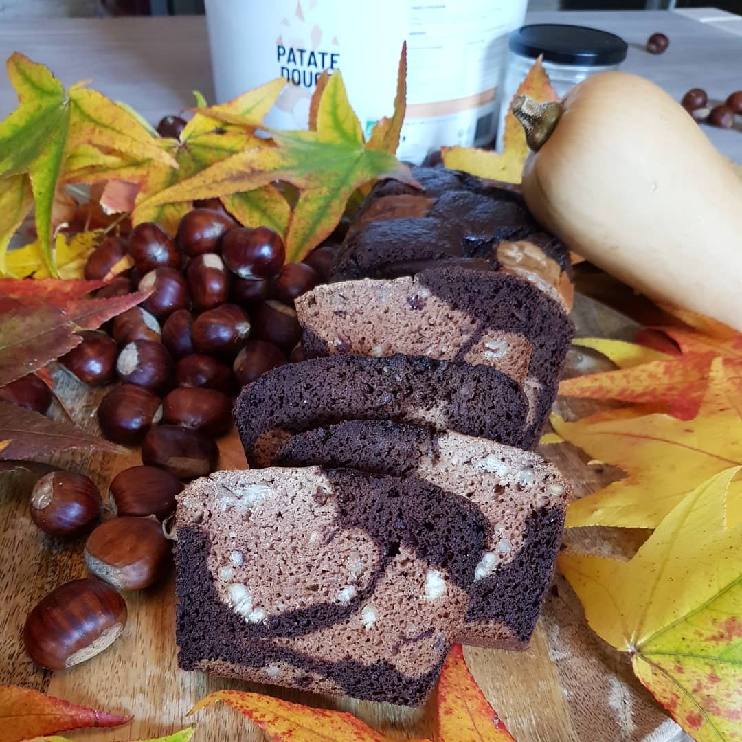 Cake châtaignes chocolat butternut Cake châtaignes chocolat butternut