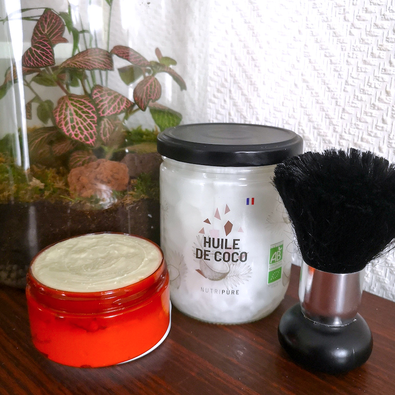 huile de coco bio diy huile de coco bio recette mousse à raser