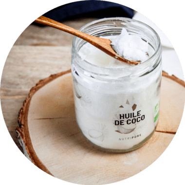 Huile de coco