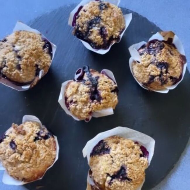 Muffin Myrtille
