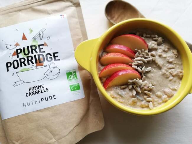 Porridge Pomme Cannelle
