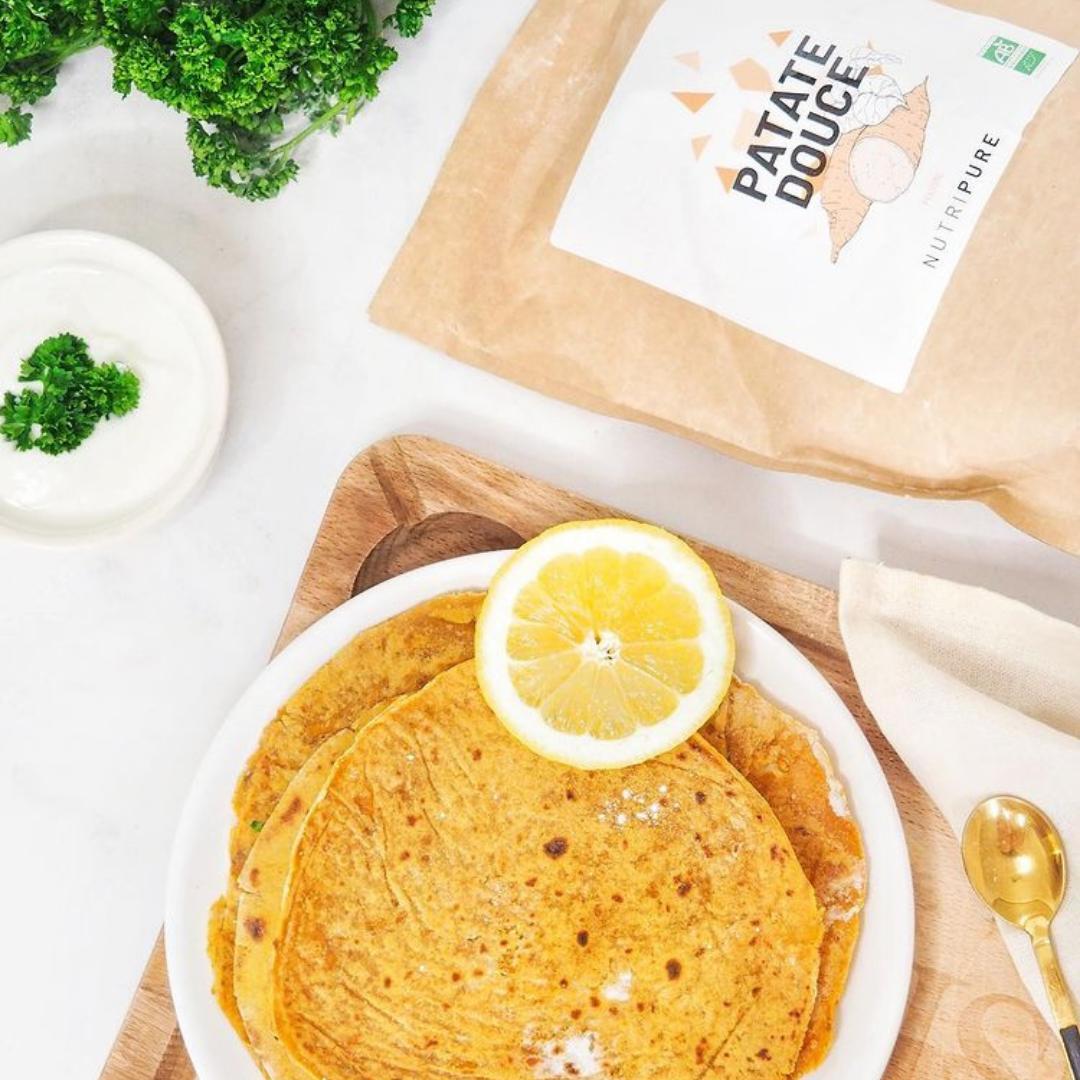 tortillas à la patate douce