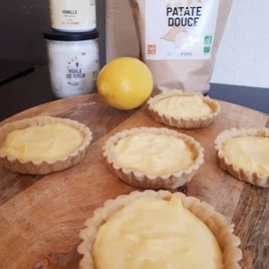 Tarte au citron sans gluten