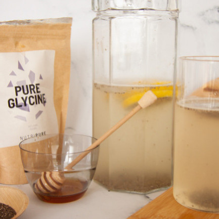 Limonade à la glutamine et à la glycine
