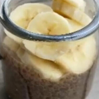 Verrine graines de chia et collagène