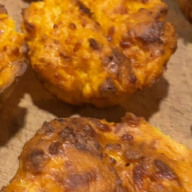 Muffins patate douce fromage