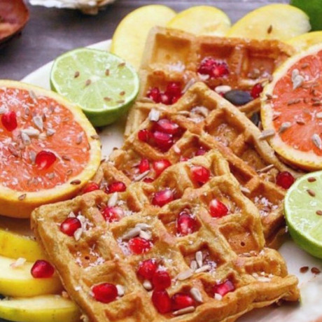 Gaufres healthy sans gluten