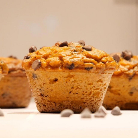 Muffin chocolat et potimarron