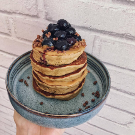 Pancakes à la protéine végétale