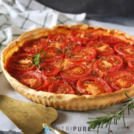 Une pâte brisée à la farine de patate douce (pour une tarte à la tomate)