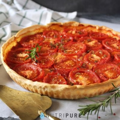 recette pâte brisée sans gluten farine de patate douce » title=« tarte tomate et pâte brisée sans gluten